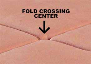 Fold crossing center